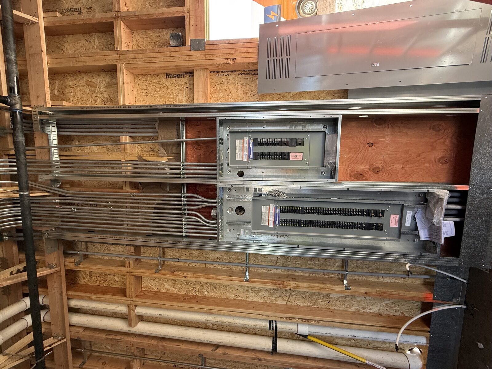 Dual commercial load centers installed in restaurant build-out, Front Range Colorado
